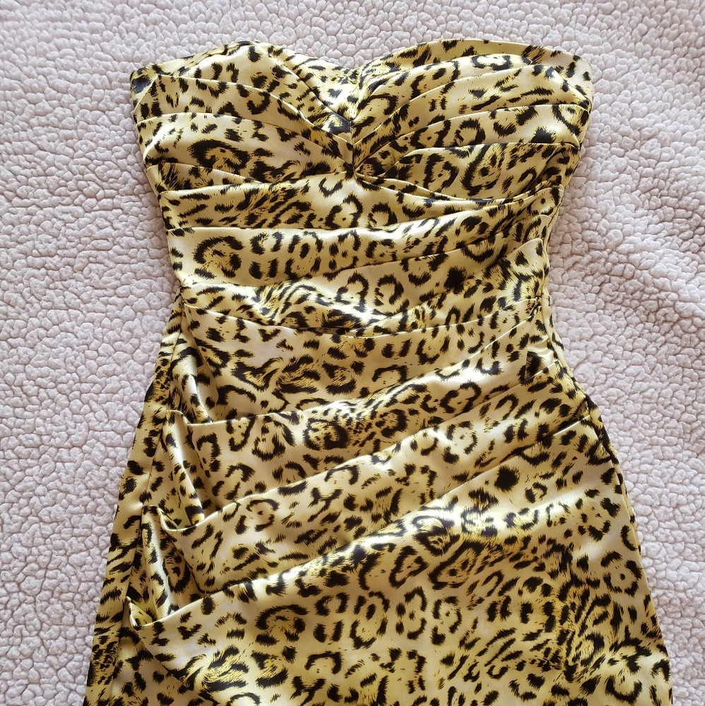 Arden B. Strapless Mini Dress